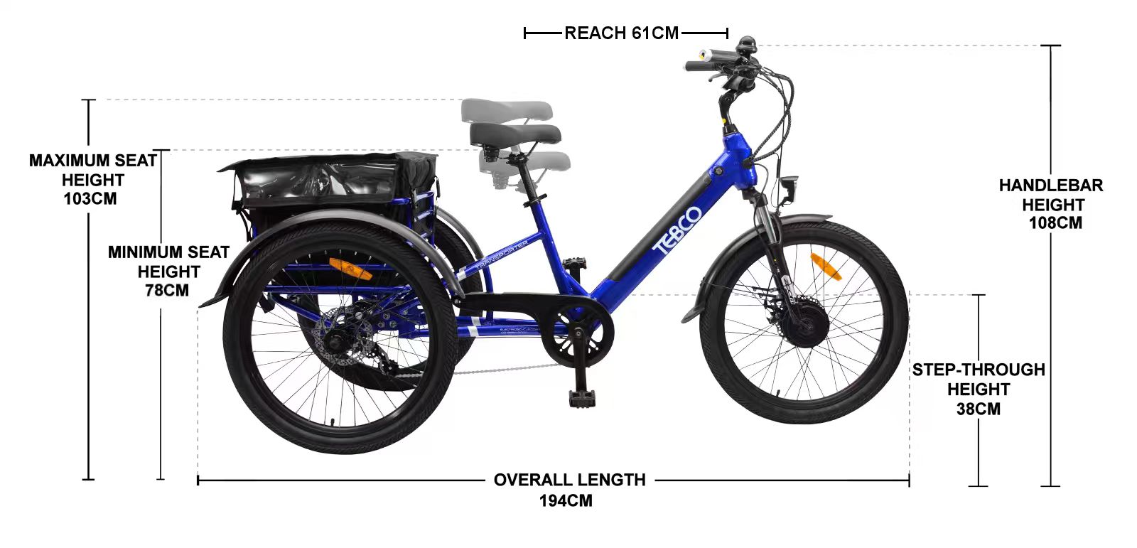 TRANSPORTER Dimensions
