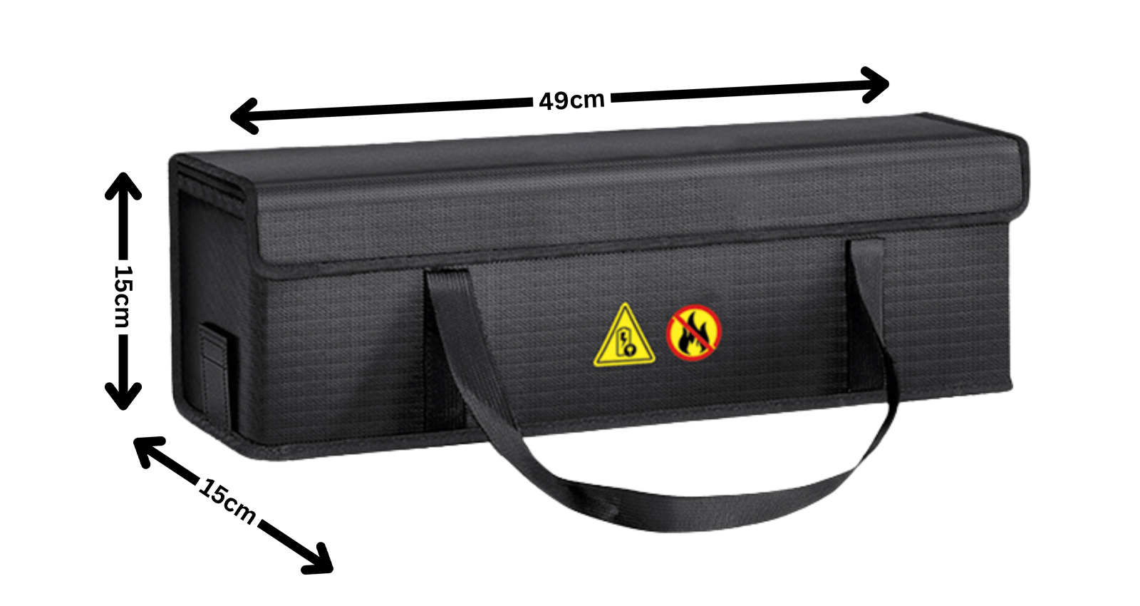 Bicycle Battery Bag Dimensions