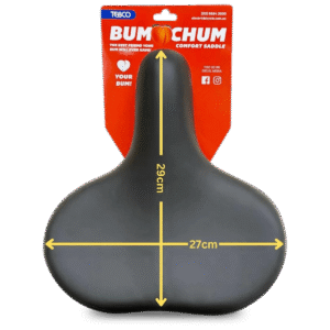 Accessories - TEBCO Bum Chum Saddle - with measurements